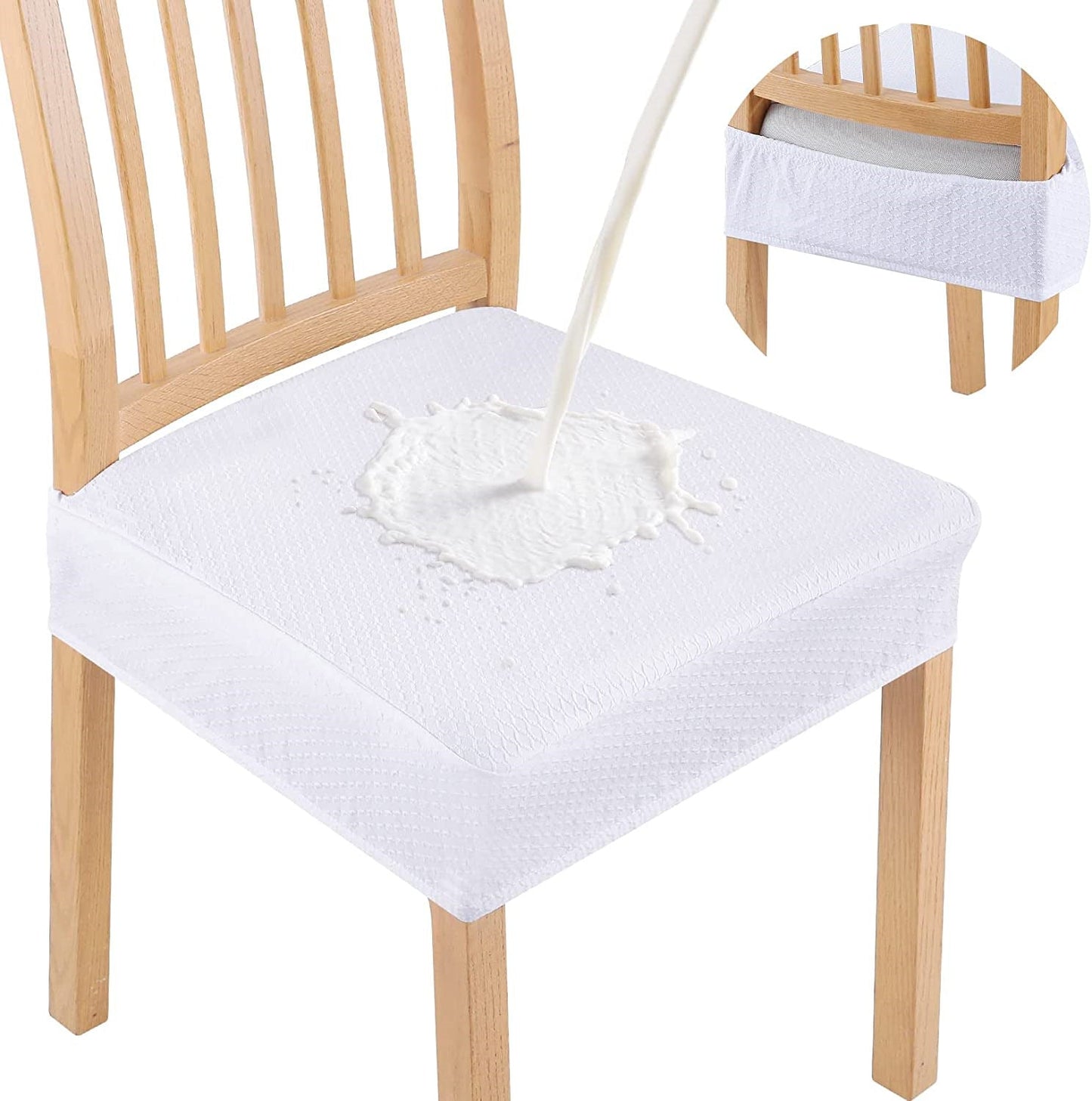 Jacquard Stuhlkissenbezug wasserdicht rutschfest waschbar - Detailansicht 9 | BEST-AMBIENCE