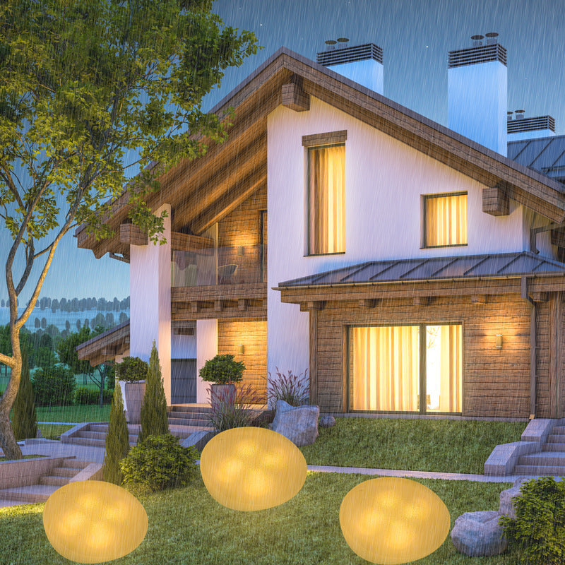 Solar Kieselstein Lichter für den Außenbereich – hochwertig & praktisch