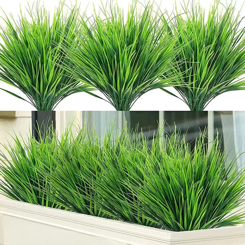Kunstgras Weizen Deko-Pflanze für Garten & Außenbereich – Detailansicht 6 | BEST-AMBIENCE