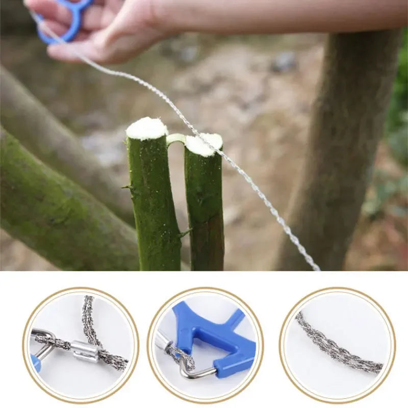 Kompakte Drahtsäge für Garten, Outdoor & Abenteuer – Detailansicht 4 | BEST-AMBIENCE