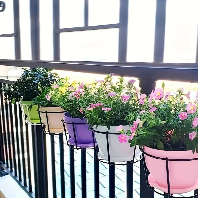 Blumenständer Metall für Balkon & Terrasse – stabil – Detailansicht 4 | BEST-AMBIENCE