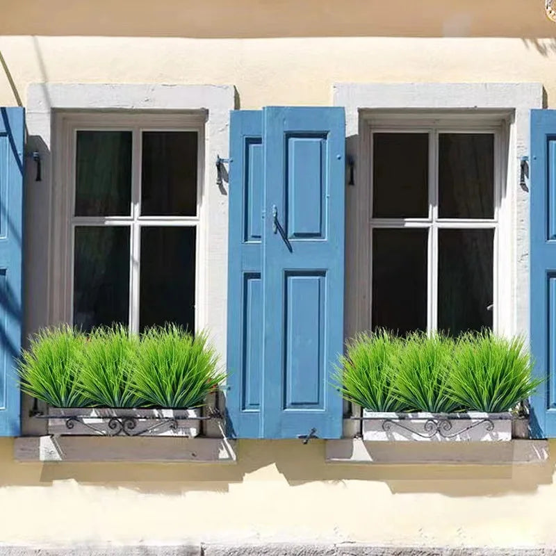 Kunstgras Weizen Deko-Pflanze für Garten & Außenbereich – Detailansicht 3 | BEST-AMBIENCE