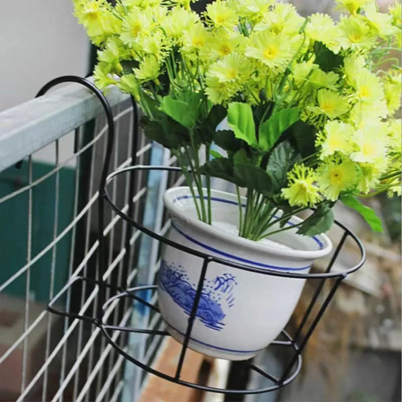 Blumenständer Metall für Balkon & Terrasse – stabil – Detailansicht 8 | BEST-AMBIENCE