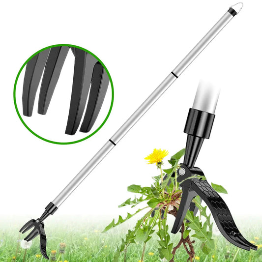 Unkrautentferner mit Fuß – Wurzelstecher ohne Bücken - Garten & Outdoor | BEST-AMBIENCE