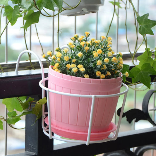 Blumenständer Metall für Balkon & Terrasse – stabil – Garten & Outdoor | BEST-AMBIENCE