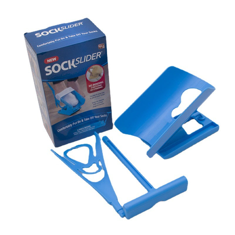 Socken Anzieh Hilfe für Senioren und Beeinträchtige Personen box