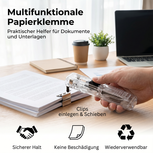 Dokumentenklammer multifunktional – Papier & Unterlagen - Detailansicht 2 | BEST-AMBIENCE