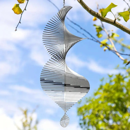Bunter Windspinner Garten – Drehender Dekohänger Outdoor