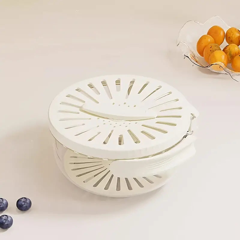 2in1 Frischehalter & Abtropfsieb – 2in1 Lösung für die Küche