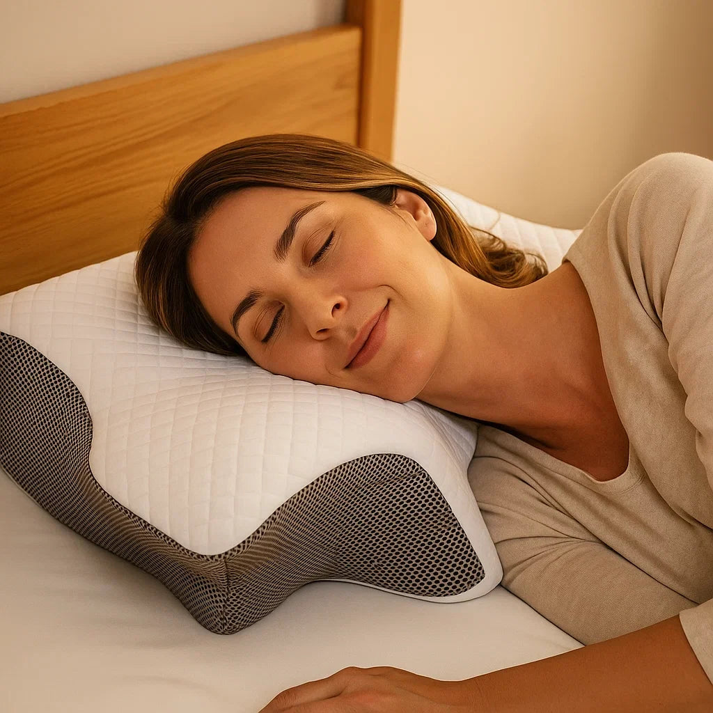 Ergonomisches Kopfkissen – entspannter Nacken & erholsamer Schlaf