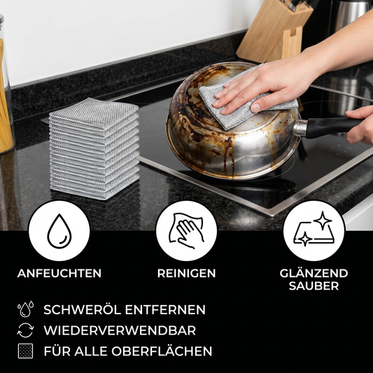Reinigungstücher Küche 20er Set – Herd, Grill & Geschirr - Detailansicht 2 | BEST-AMBIENCE
