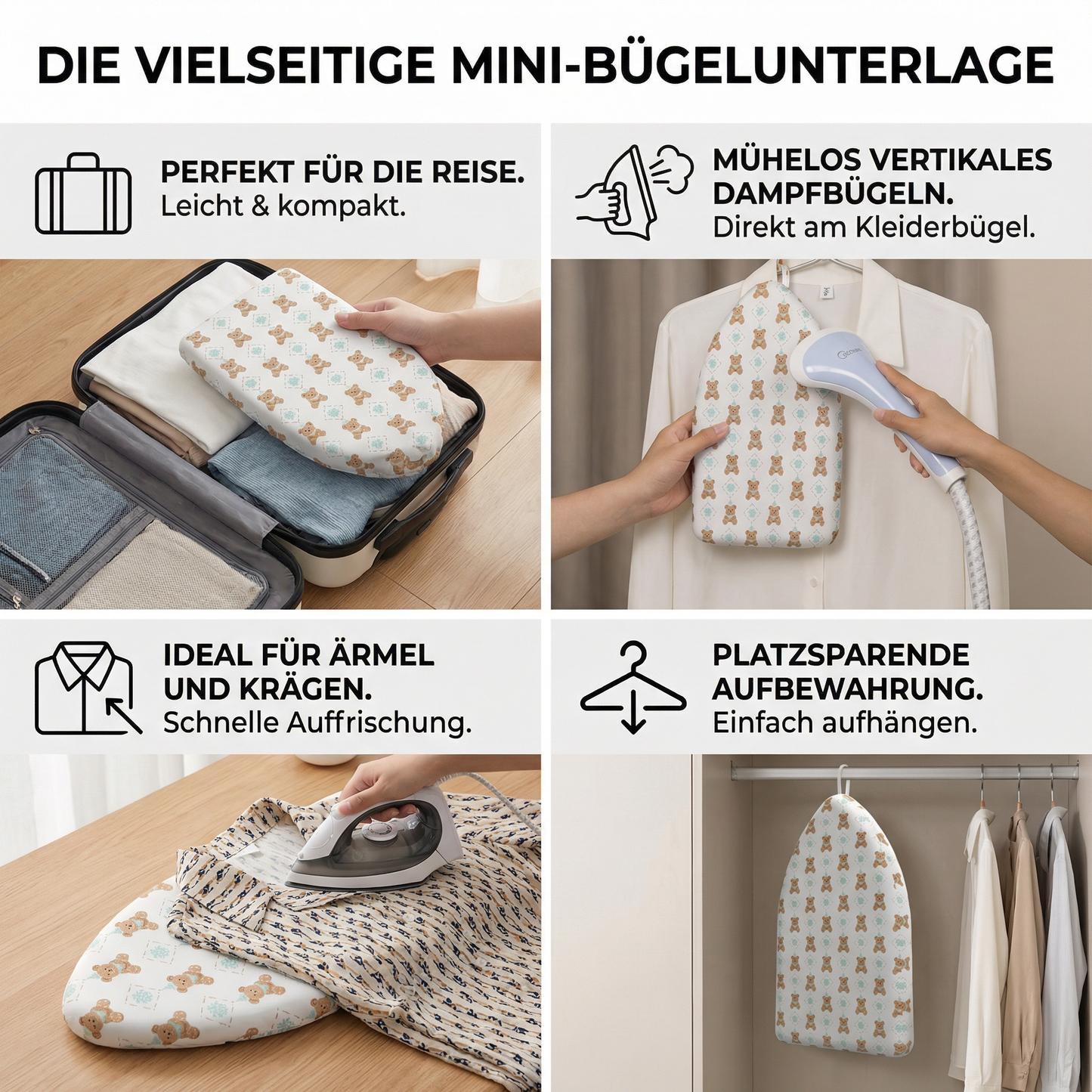 Bügelhandschuh hitzebeständig – Dampf- & Hitzeschutz - Detailansicht 4 | BEST-AMBIENCE