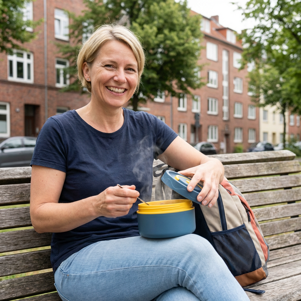 Isolierte Lunchbox Set 3-teilig – auslaufsicher & mobil - Detailansicht 14 | BEST-AMBIENCE