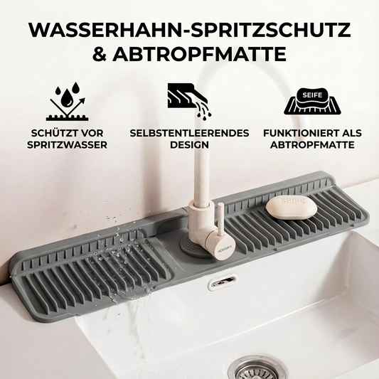 Silikon-Abtropfmatte Spüle & Waschbecken Spritzschutz - Detailansicht 2 | BEST-AMBIENCE