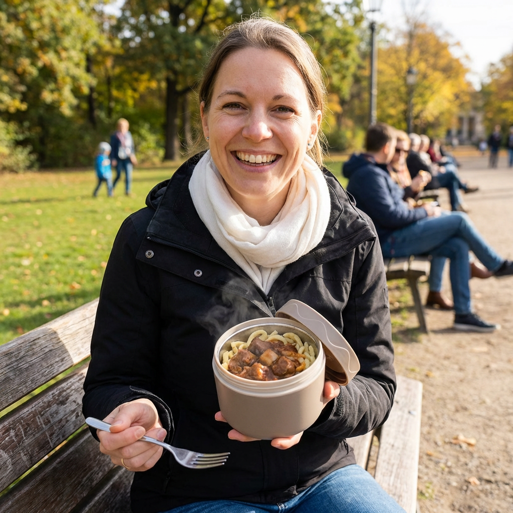 Isolierte Lunchbox Set 3-teilig – auslaufsicher & mobil - Detailansicht 13 | BEST-AMBIENCE