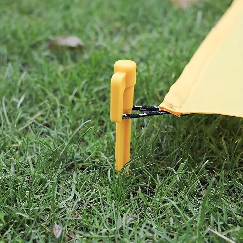 Camping Erdnägel mit Haken für Tarp & Plane – 10er Set – Detailansicht 2 | BEST-AMBIENCE