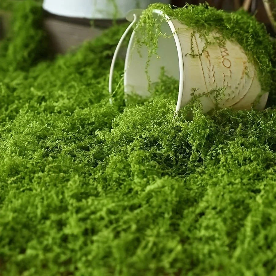 Kunstmoos Deko – Moos & Blumen für Floristik & Garten – Detailansicht 2 | BEST-AMBIENCE