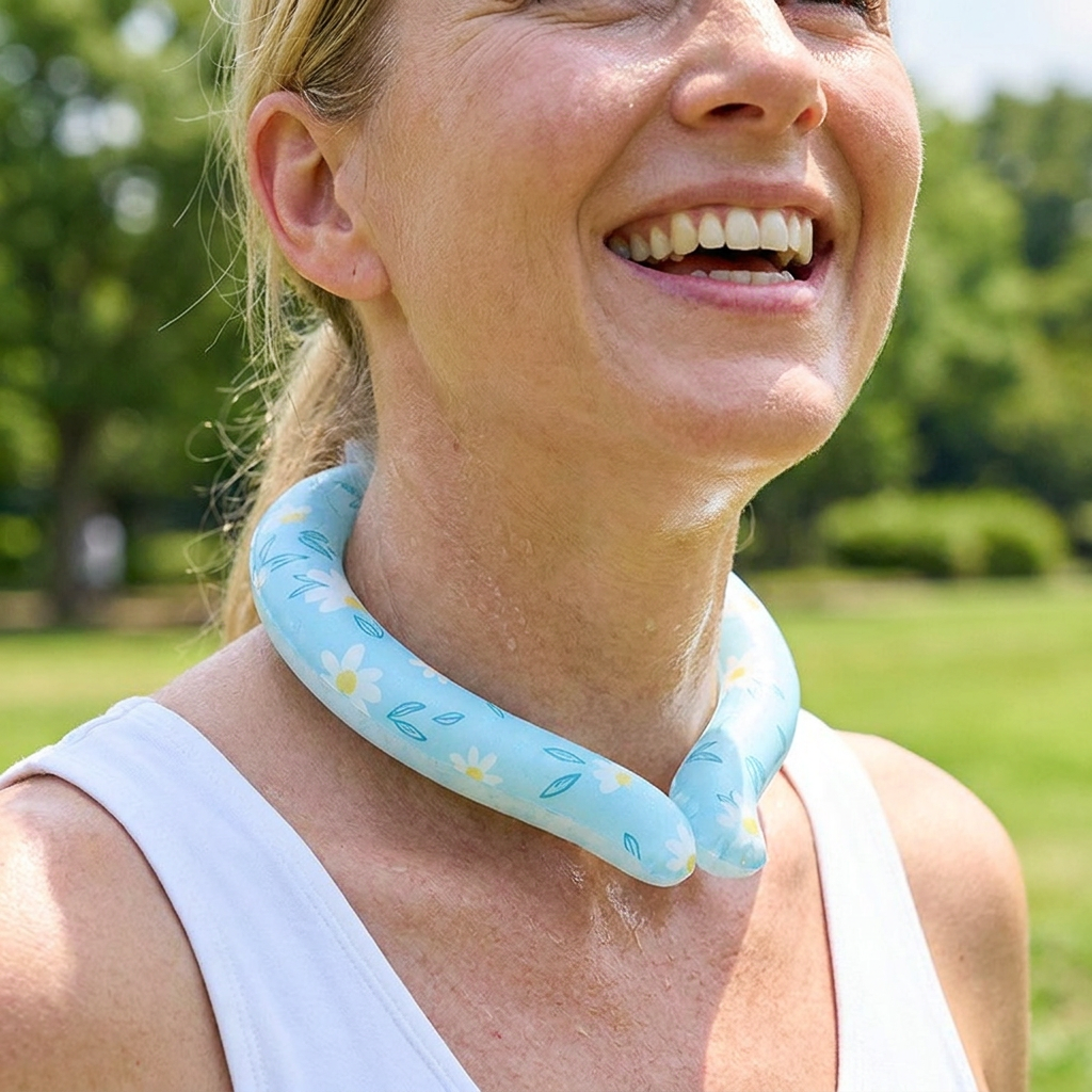 Kühlband Nacken – Wiederverwendbar für Sport & Outdoor - Detailansicht 8 | BEST-AMBIENCE
