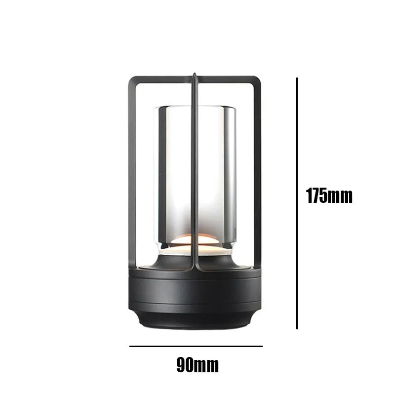 Retro LED Tischlampe Akku dimmbar Ambiente-Beleuchtung