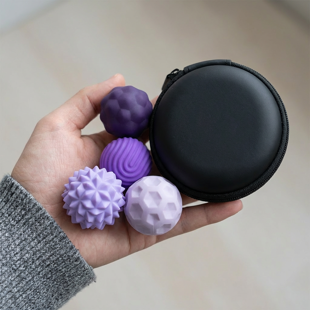 Stressball Silikonkugeln magnetisch – Entspannung & Fokus - Detailansicht 13 | BEST-AMBIENCE