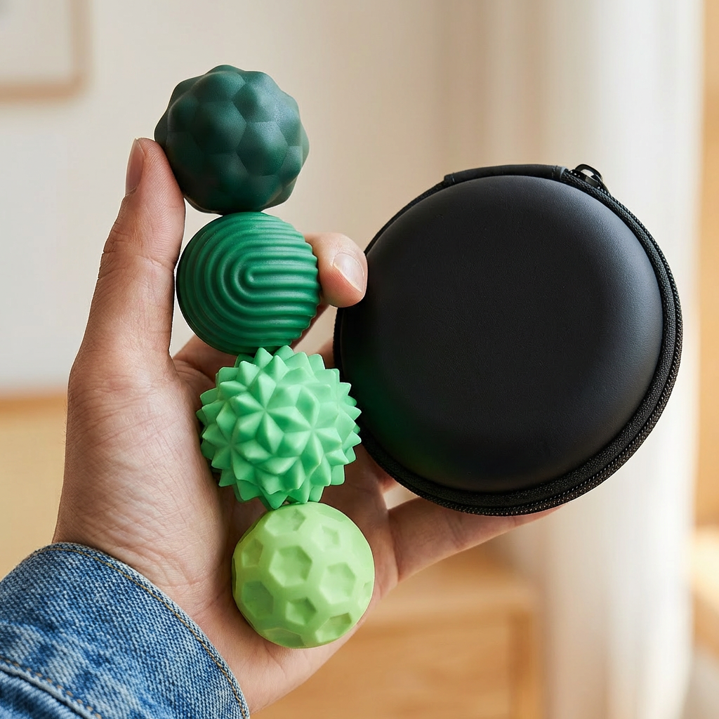 Stressball Silikonkugeln magnetisch – Entspannung & Fokus - Detailansicht 14 | BEST-AMBIENCE