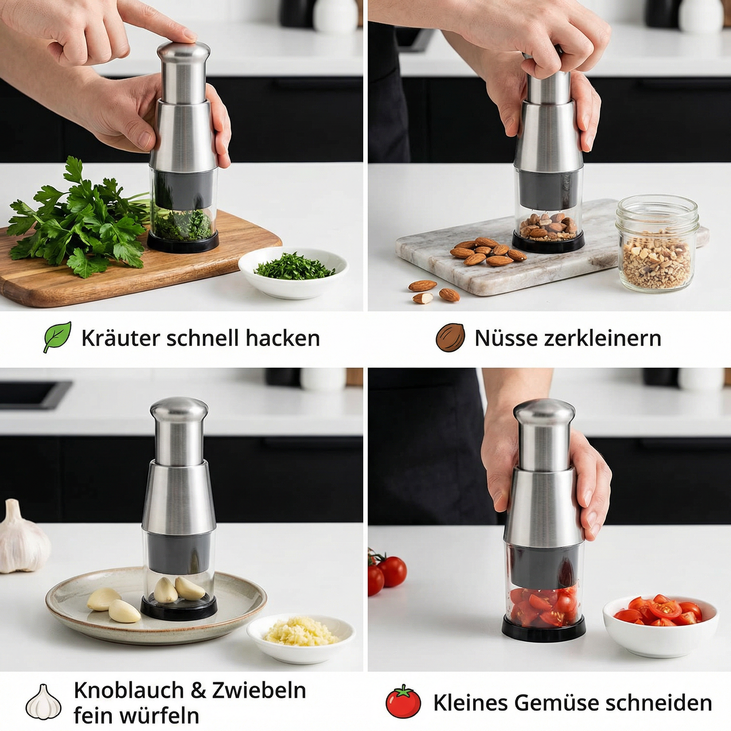 Manueller Zerkleinerer Multifunktion für die Küche - Detailansicht 4 | BEST-AMBIENCE