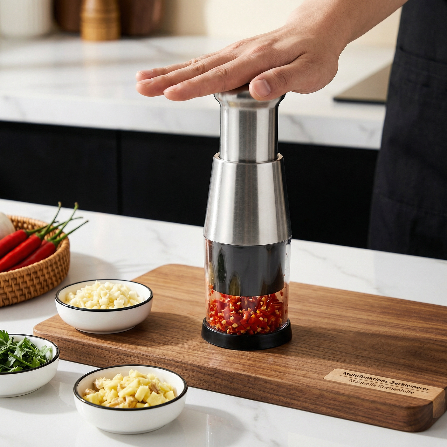 Manueller Zerkleinerer Multifunktion für die Küche - Küche & Kochen | BEST-AMBIENCE