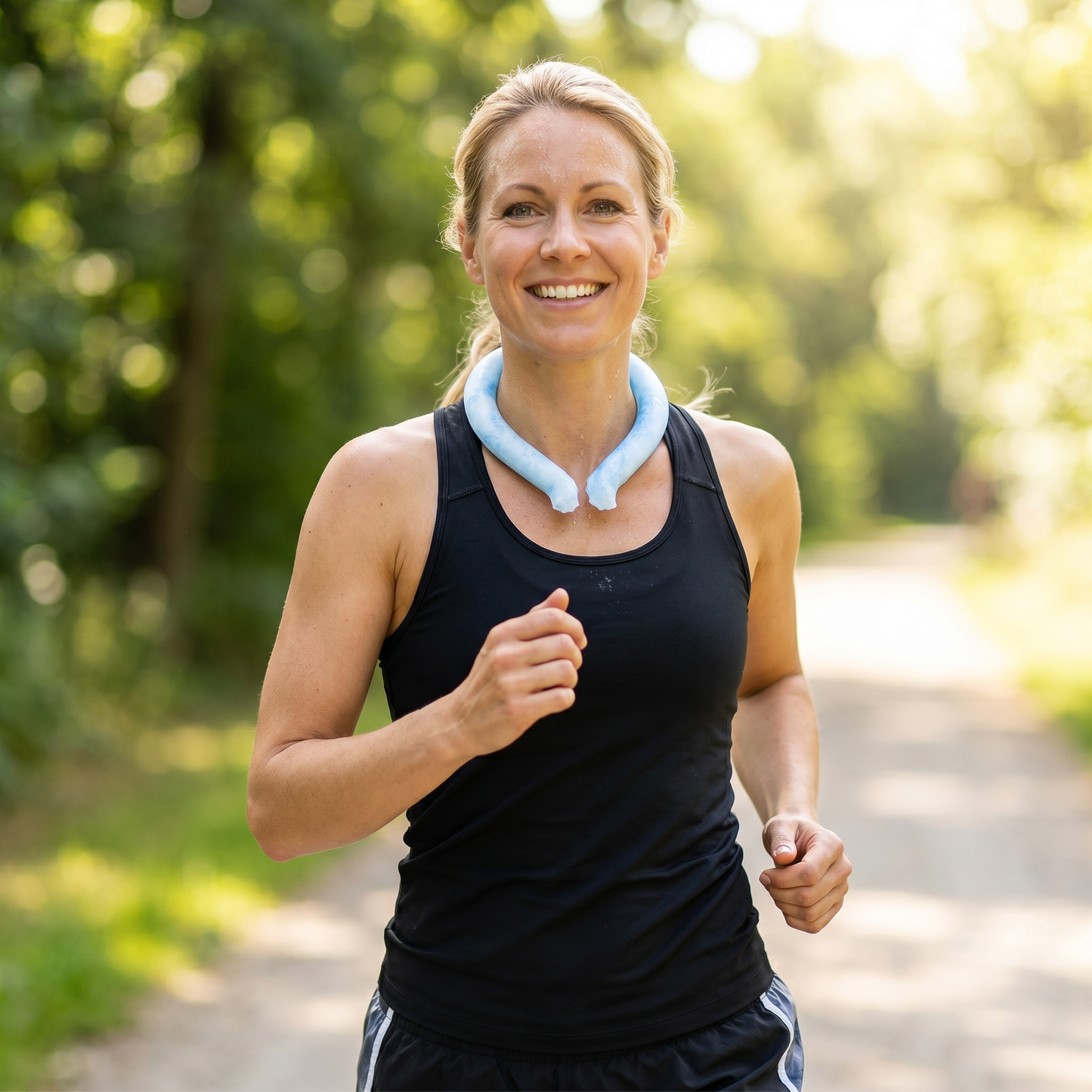 Kühlband Nacken – Wiederverwendbar für Sport & Outdoor - Gesundheit & Pflege | BEST-AMBIENCE