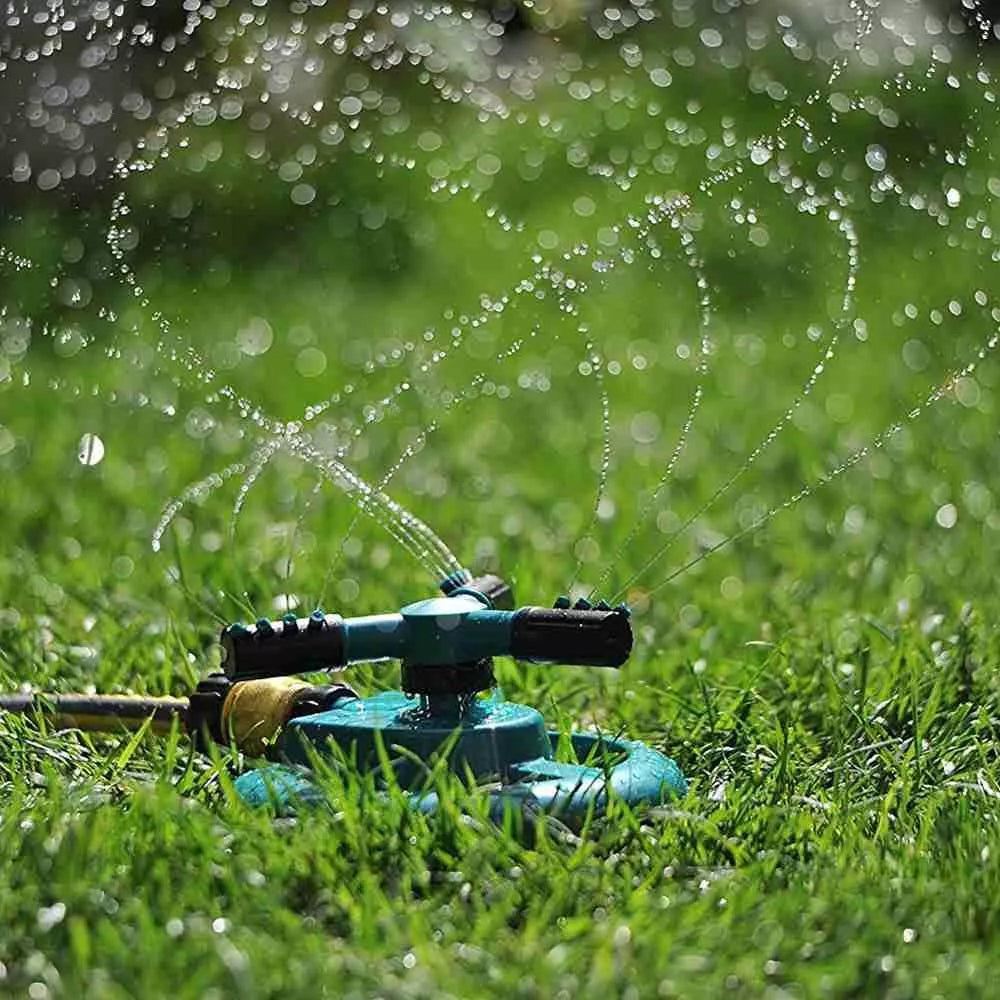Rasensprinkler 360° – Verstellbare Gartenbewässerung – Garten & Outdoor | BEST-AMBIENCE