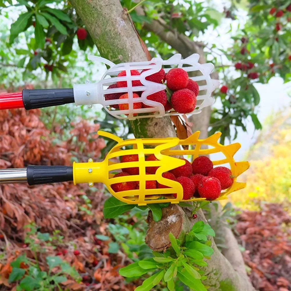Obstpflücker mit Greifer für Bäume & Sträucher – Garten & Outdoor | BEST-AMBIENCE