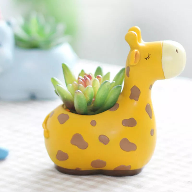 Sukkulenten-Töpfe mit Tierdesign – Kaktus Pflanzgefäß - Detailansicht 10 | BEST-AMBIENCE