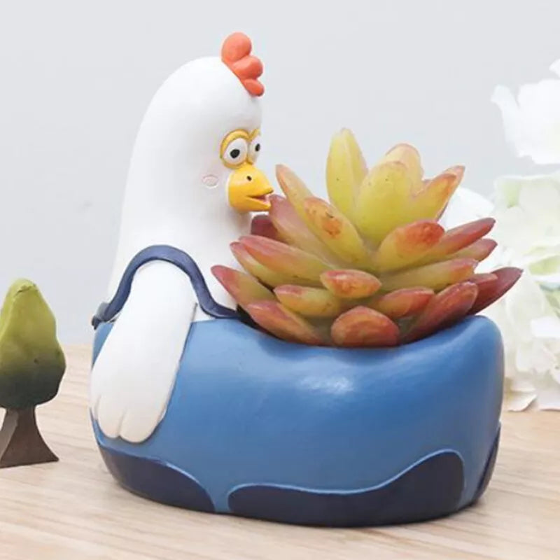 Sukkulenten-Töpfe mit Tierdesign – Kaktus Pflanzgefäß - Detailansicht 8 | BEST-AMBIENCE