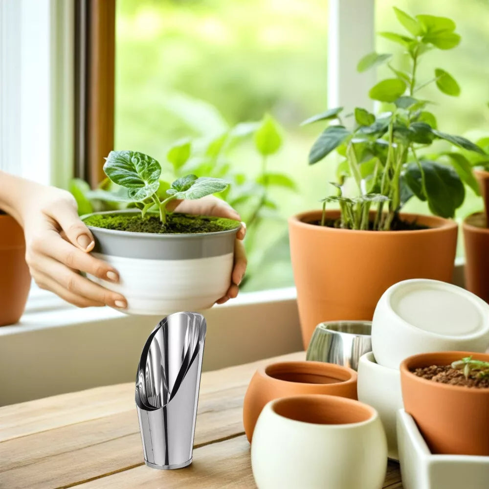 Pflanzschaufel Edelstahl – Robust für Garten & Balkon – Detailansicht 9 | BEST-AMBIENCE
