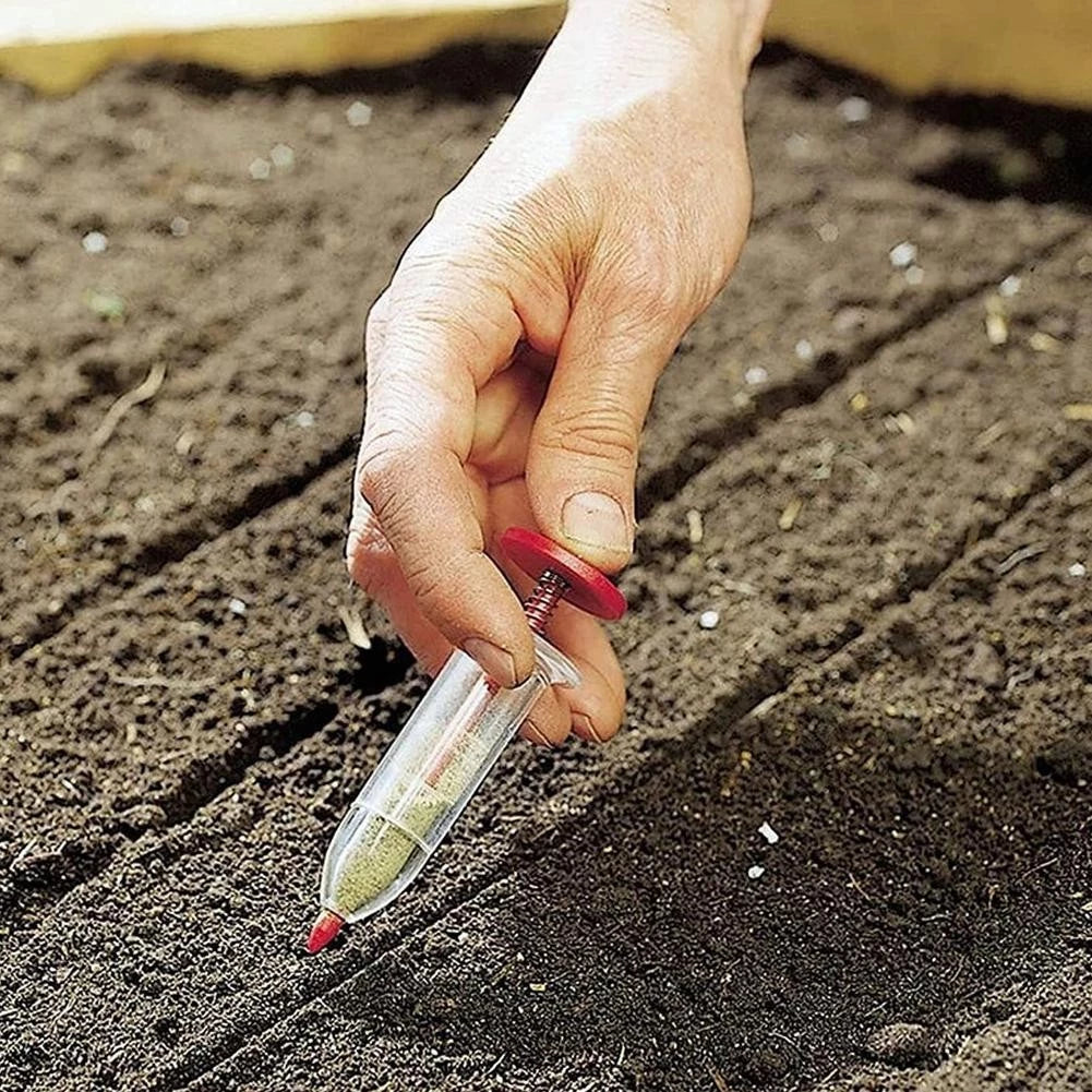 Präziser Samenstreuer – Gleichmäßige Aussaat im Garten – Garten & Outdoor | BEST-AMBIENCE