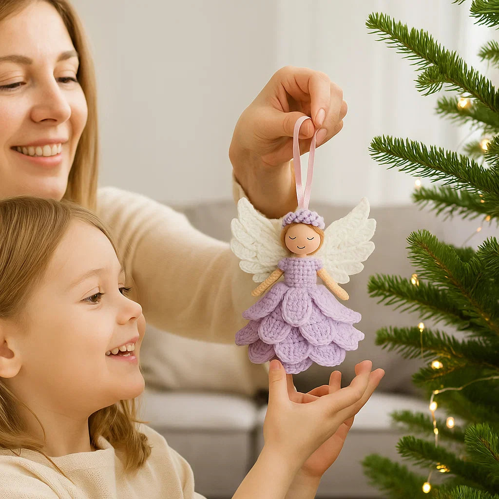 Handgehäkelte Engel-Figur – Deko Weihnachten Advent - Detailansicht 4 | BEST-AMBIENCE