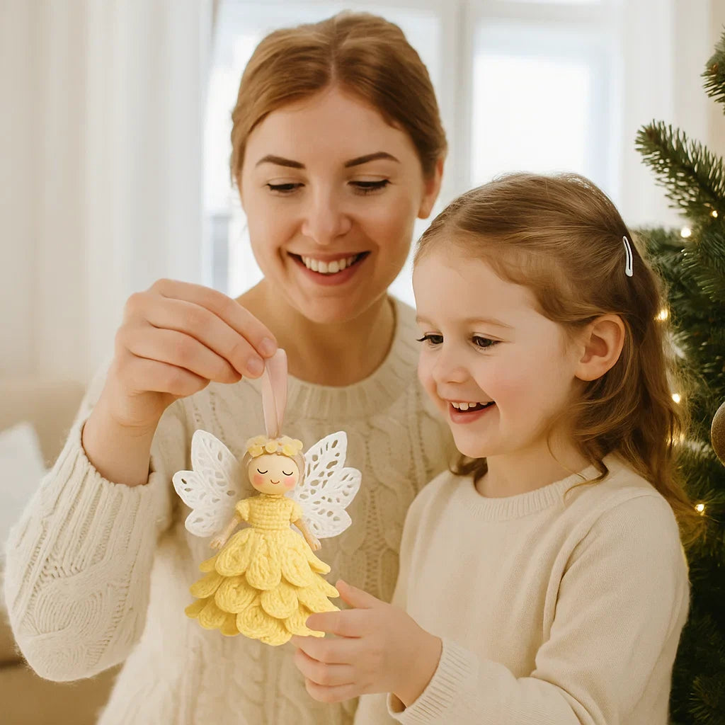 Handgehäkelte Engel-Figur – Deko Weihnachten Advent - Detailansicht 5 | BEST-AMBIENCE